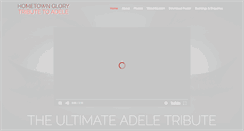 Desktop Screenshot of adele-tribute.net